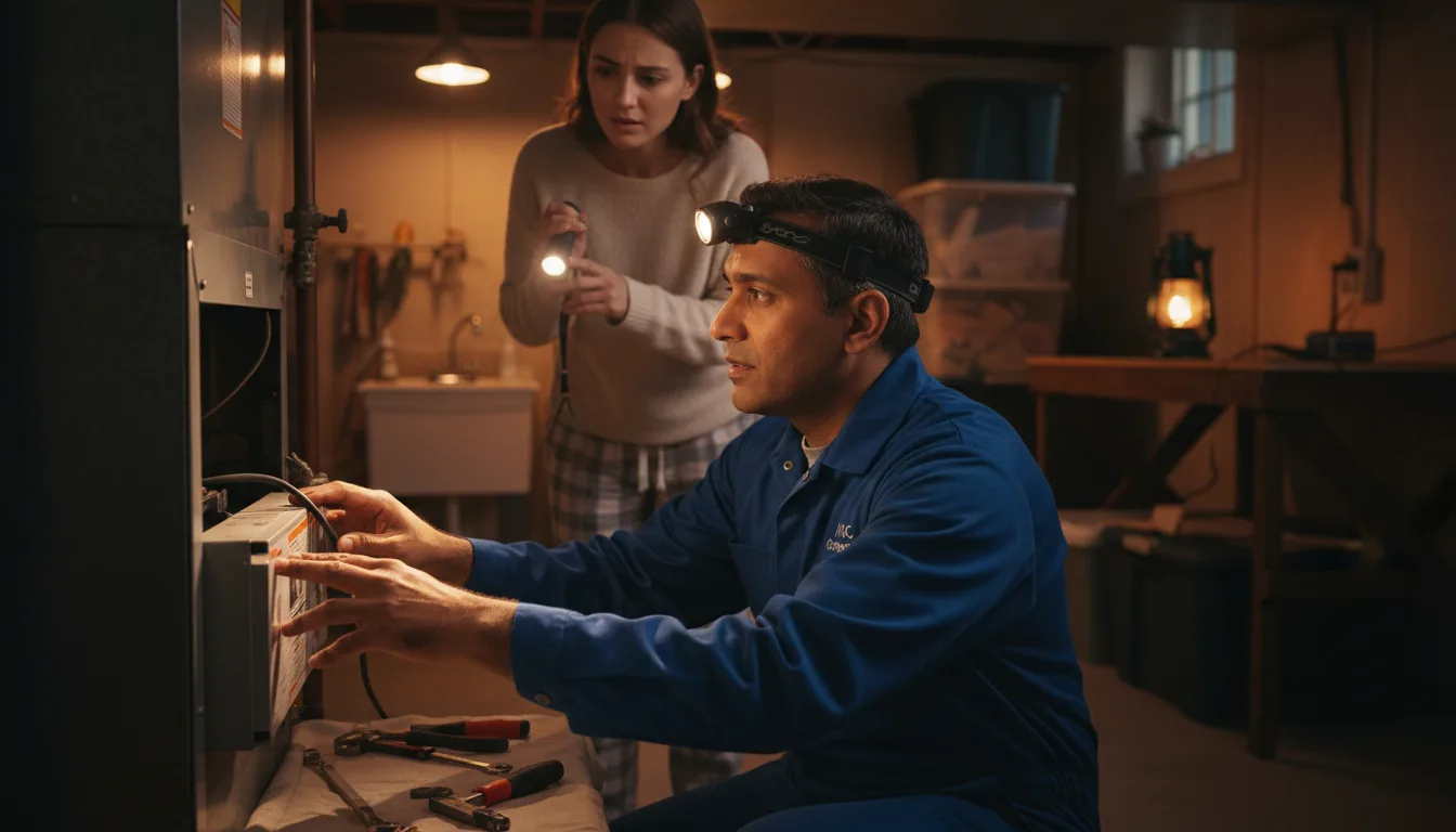 Emergency HVAC Repair in Wales, MA near me · HVAC